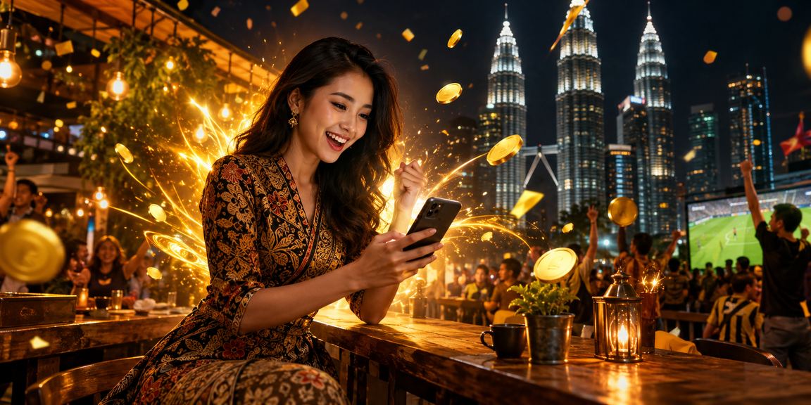 Pemain slot mudah alih 480 bergaya batik di Kuala Lumpur menikmati jackpot